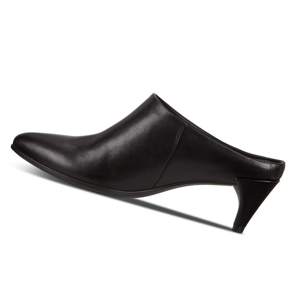 Női Ecco Shape 45 Pointy Sleek Mules Ruha Cipő Fekete | HU 112TCE